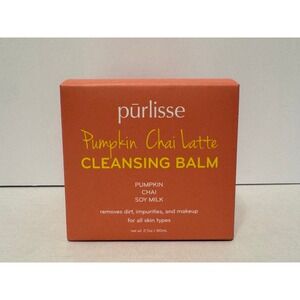Purlisse pumpkin chai latte cleansing balm 2.7oz NEW